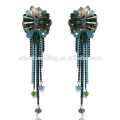 wholesale ethnic dragonfly girls stylish long hanging bohemian earrings